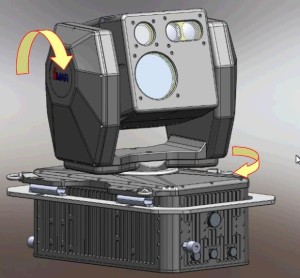 iMAR Navigation: iIPSC-MSG gyro stabilized EOTS platform