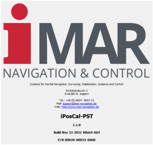 iPosCAL Post-Proc Software iPST systems for pipeline surveying and inspection