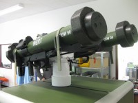 lab demonstrator of stabilized weapon station